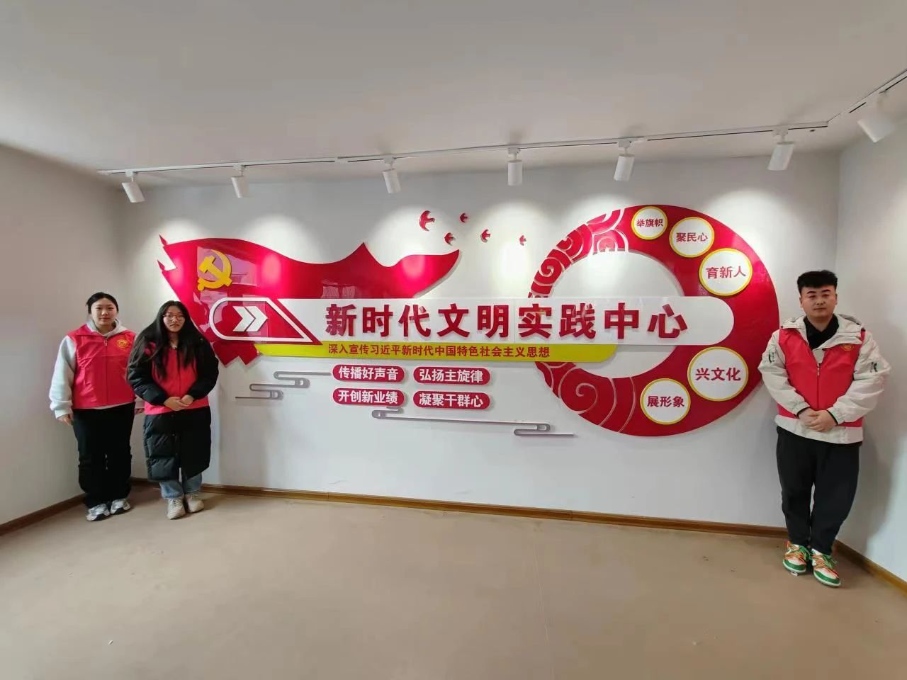 我縣開展“我在新時代文明實踐中心過佳節”元宵節猜燈謎活動